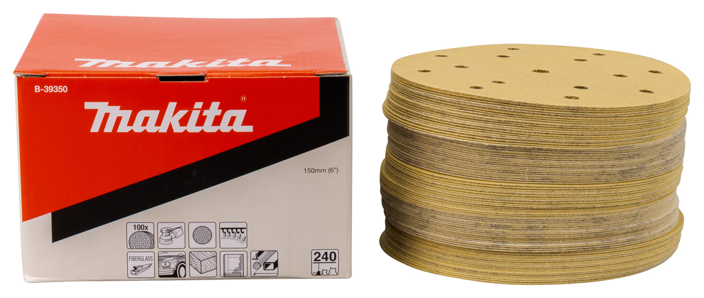 Schuurschijf 150mm A240 velcro