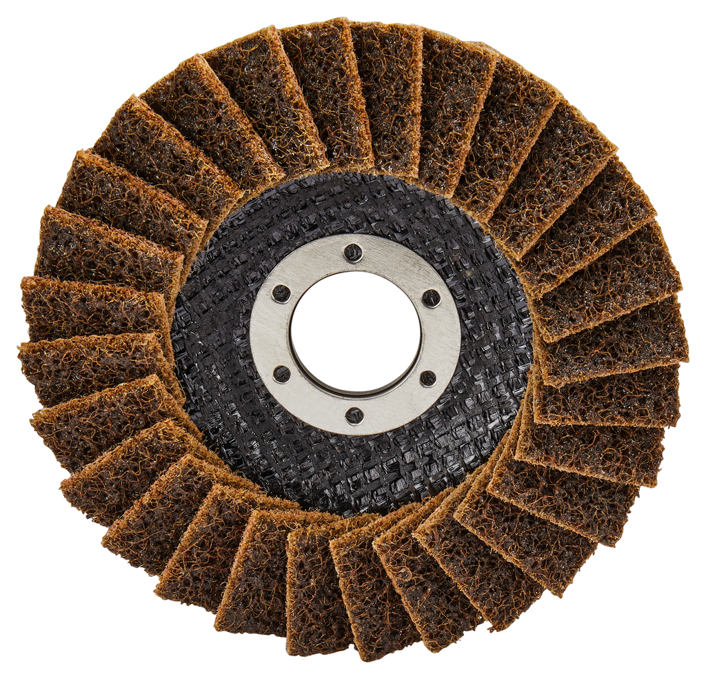 Lamellenschuurvliesschijf 115mm grof