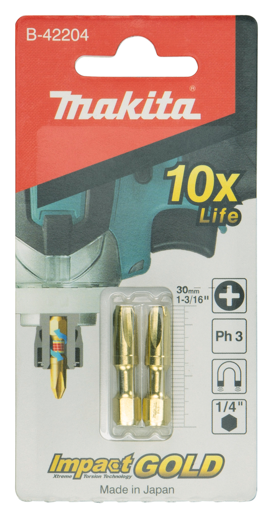 Slagschroefbit PH3x30mm