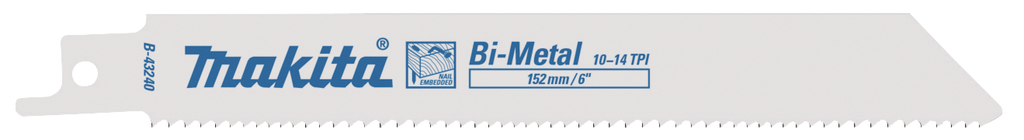 Reciprozaagblad Hout/Staal 132mm