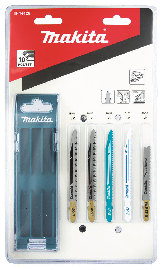 Decoupeerzaagbladset 10-delig