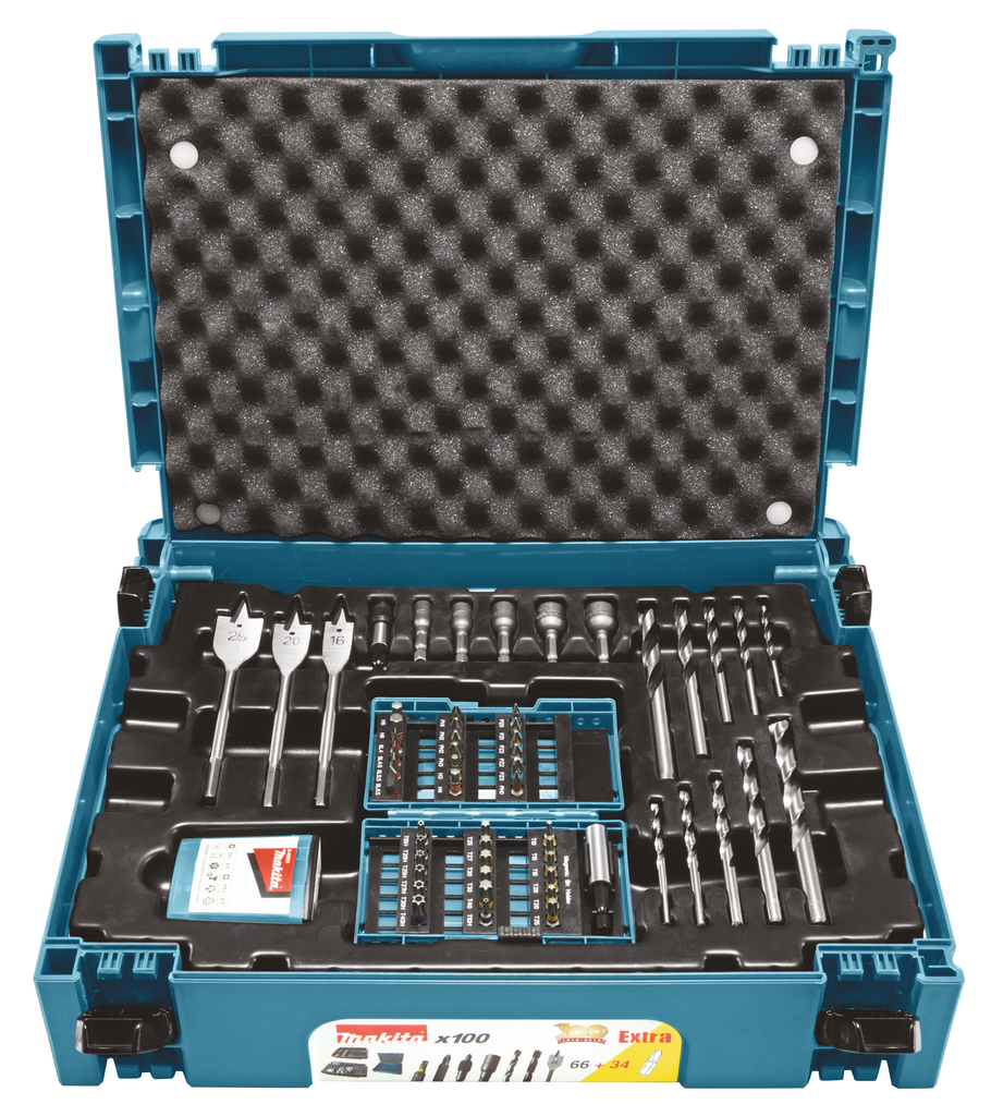 Boor/bit set 100-delig