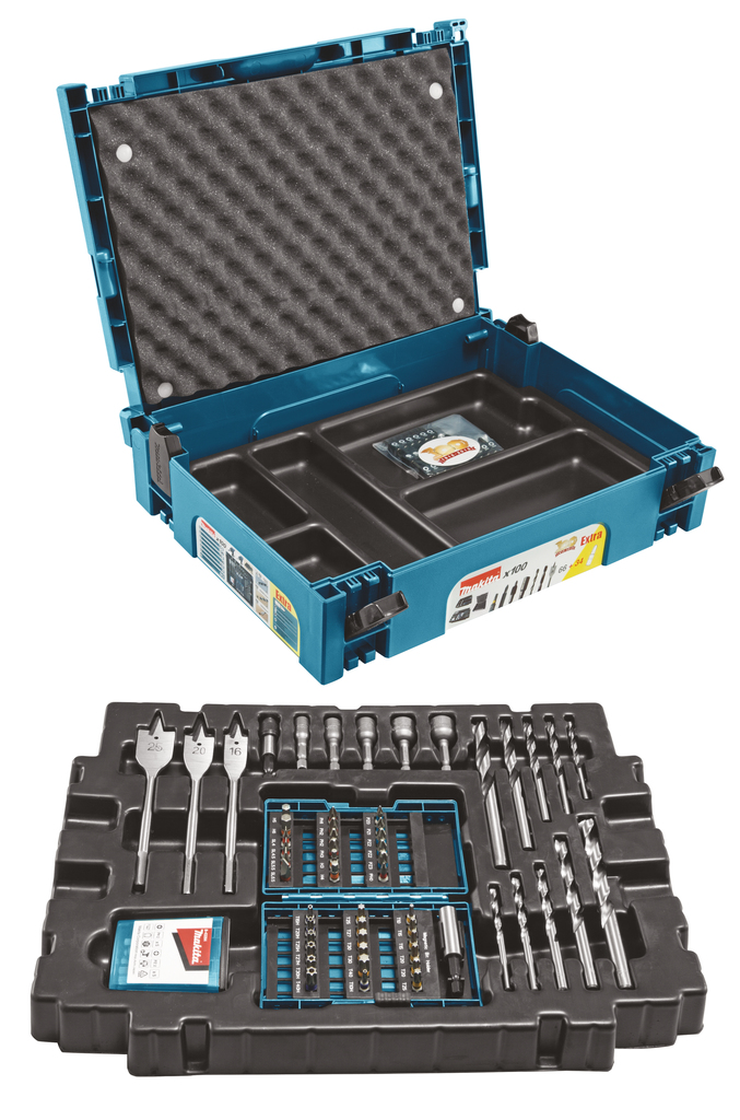 Boor/bit set 100-delig