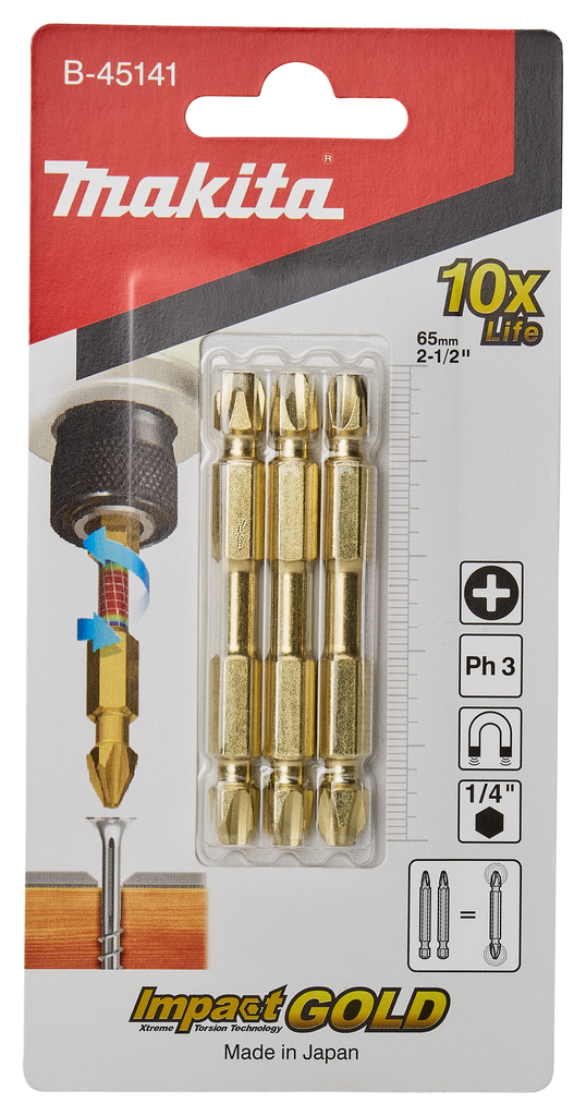 Slagschroefbit PH3x65mm