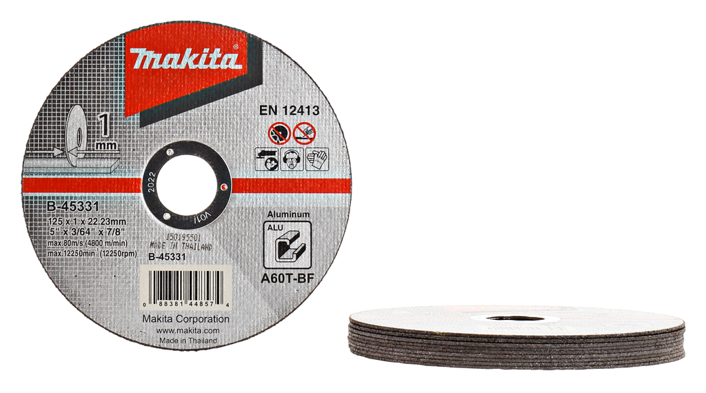 Doorslijpschijf Aluminium