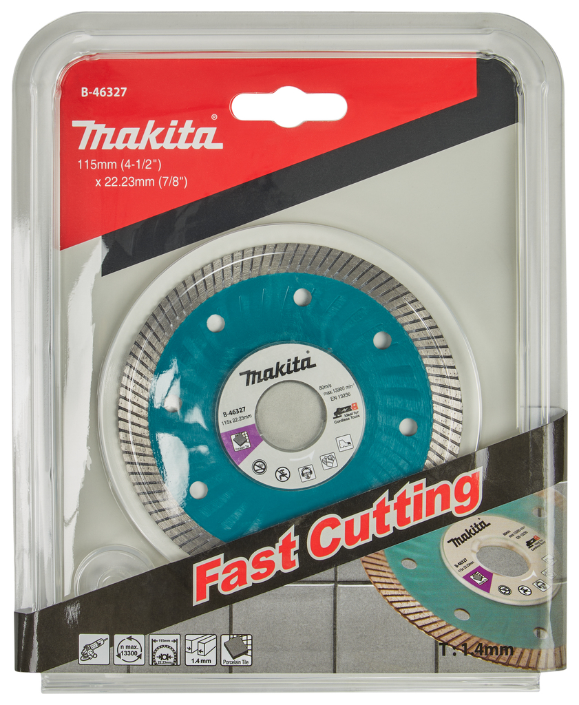 Diamantschijf 115x22,23x1,4mm