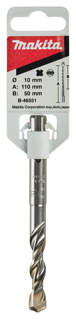 P2S: Betonboor 10x110mm SDS-PLUS