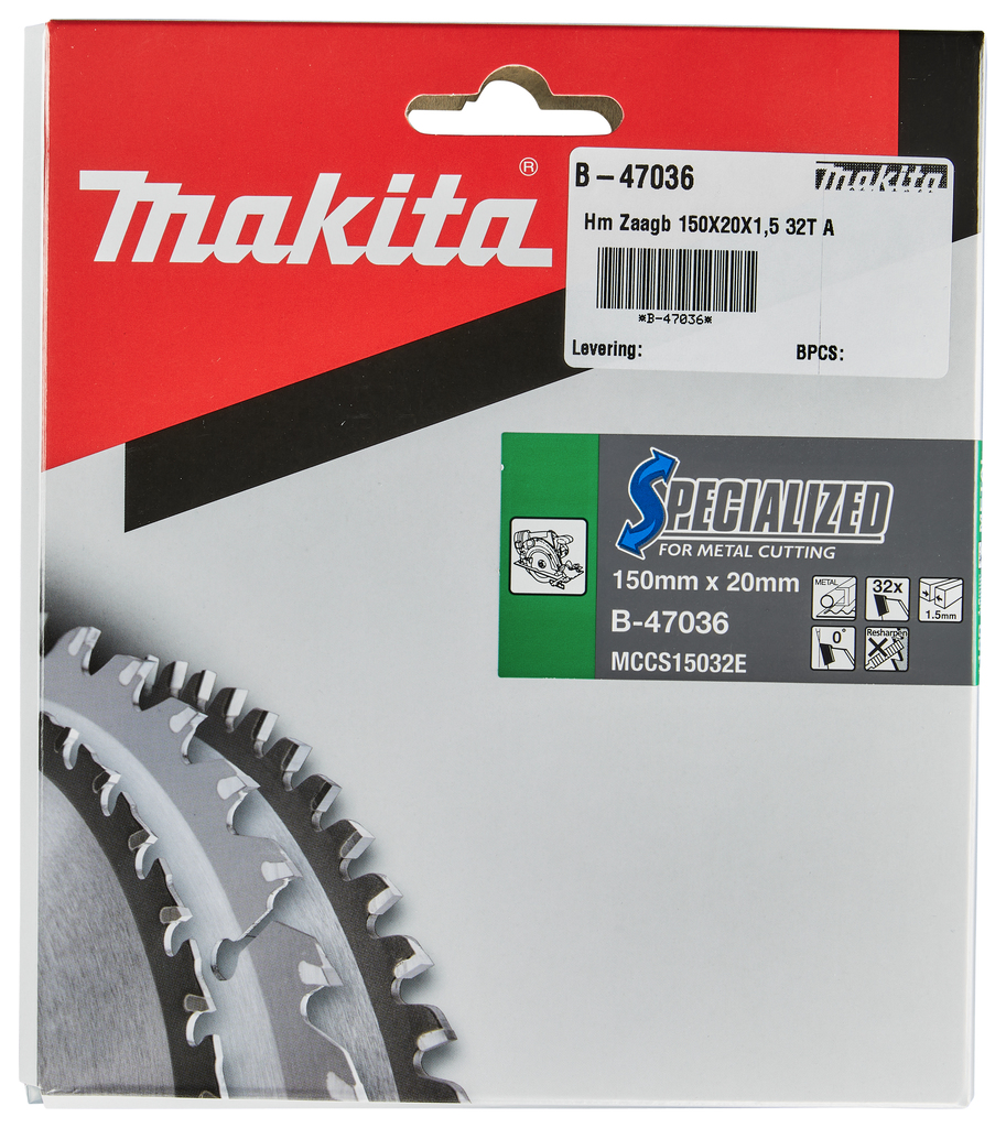 Cirkelzaagblad Staal