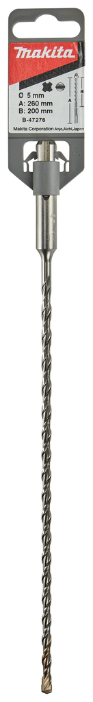 P2S: Betonboor 5x260mm SDS-PLUS