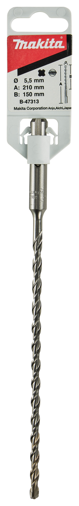 P2S: Betonboor 5,5x210mm SDS-PLUS