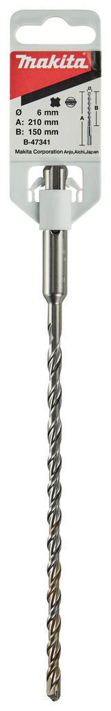 P2S: Betonboor 6x210mm SDS-PLUS