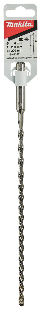 P2S: Betonboor 6x260mm SDS-PLUS