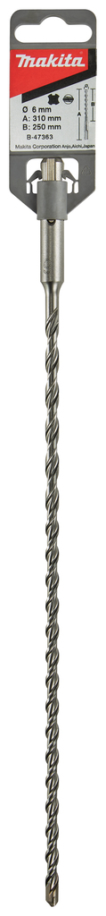 P2S: Betonboor 6x310mm SDS-PLUS