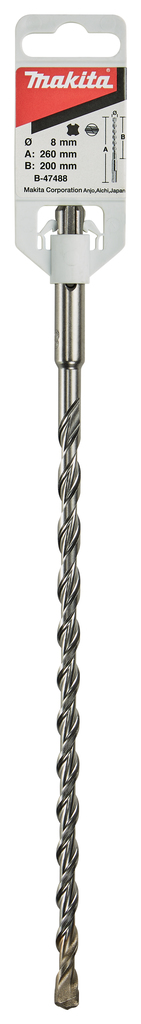 P2S: Betonboor 8x260mm SDS-PLUS