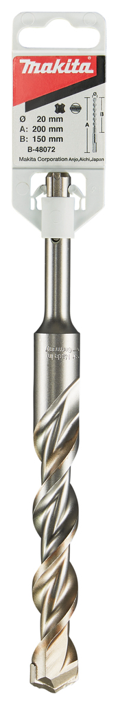 P2S: Betonboor 20x200mm SDS-PLUS