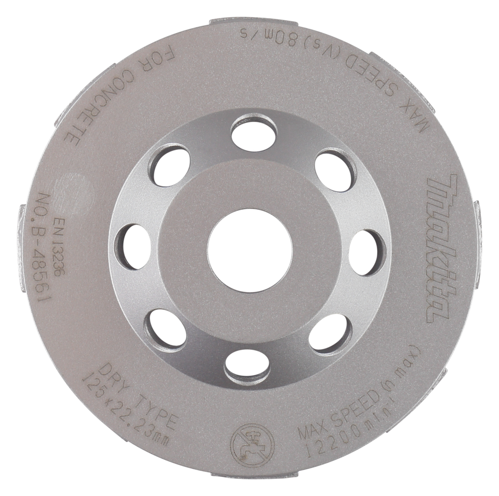 Diamant komschijf 125mm snel