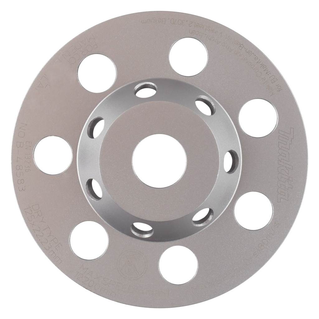 Diamant komschijf 125mm medium