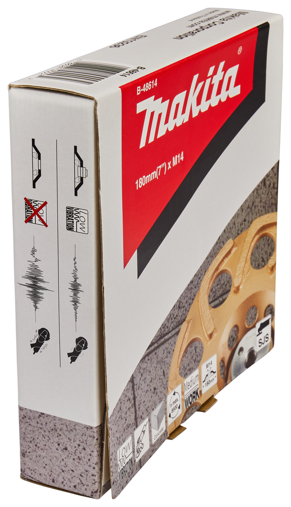 Diamant komschijf 180mm medium