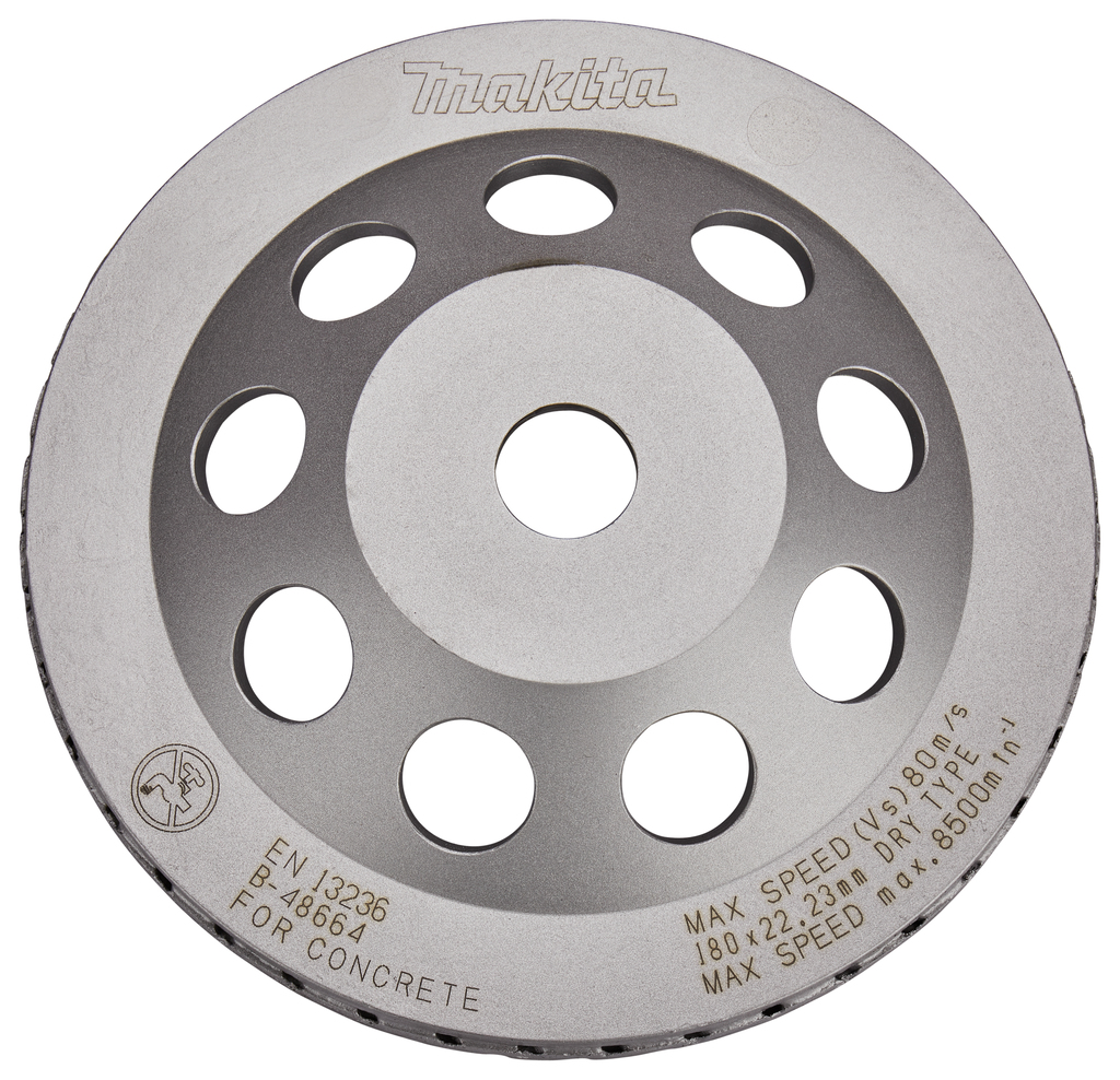 Diamant komschijf 180mm fijn