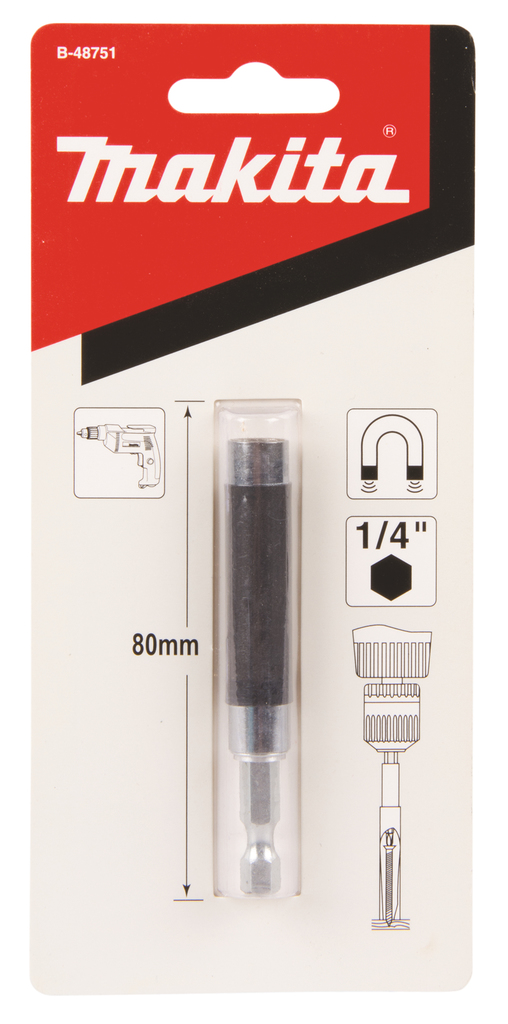 Schroefgeleider 80mm 1/4