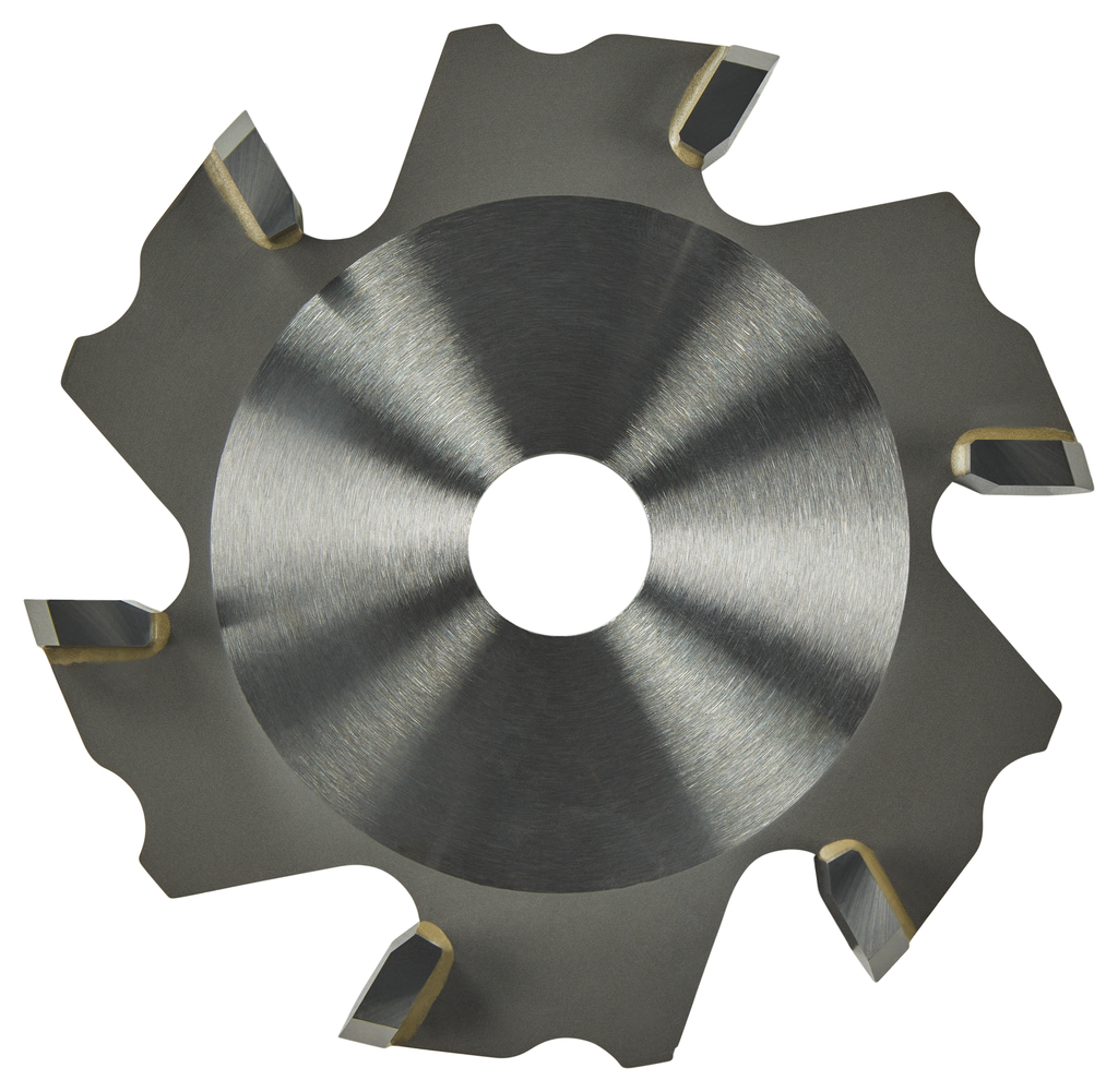 V-groeffreesblad 135° alu