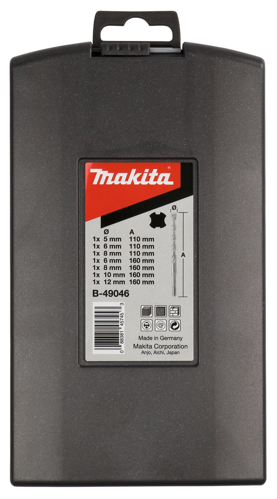 P2S: Betonboorset 7-delig