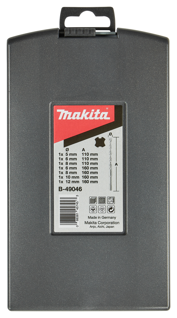 P2S: Betonboorset 7-delig