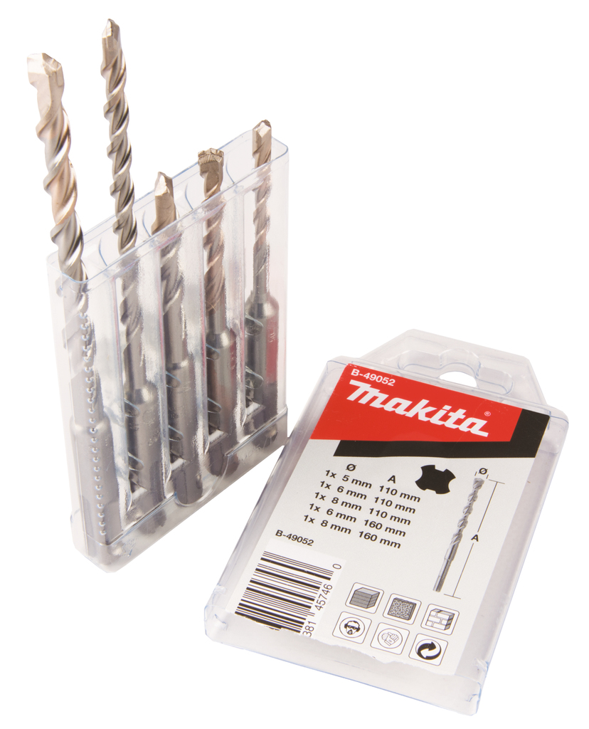 P2S: Betonboorset 5-delig