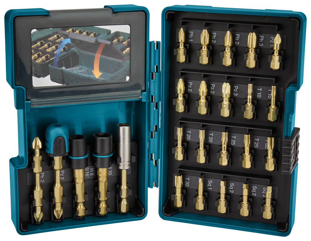 Slagschroefbitset 26-delig