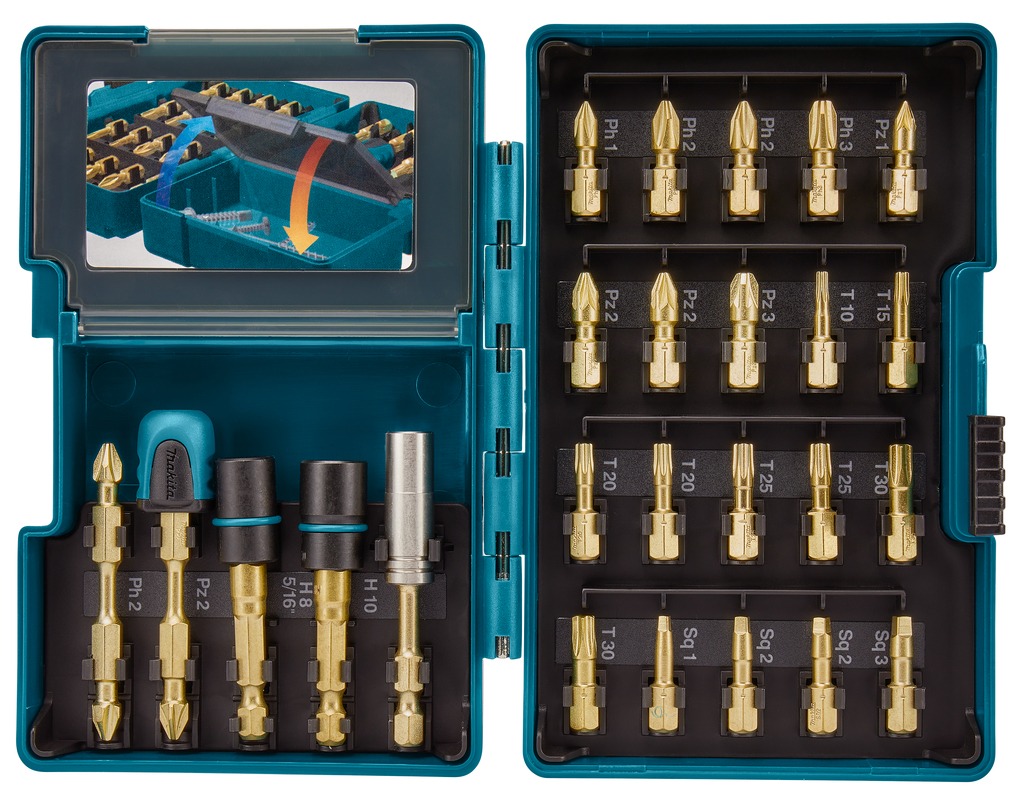 Slagschroefbitset 26-delig