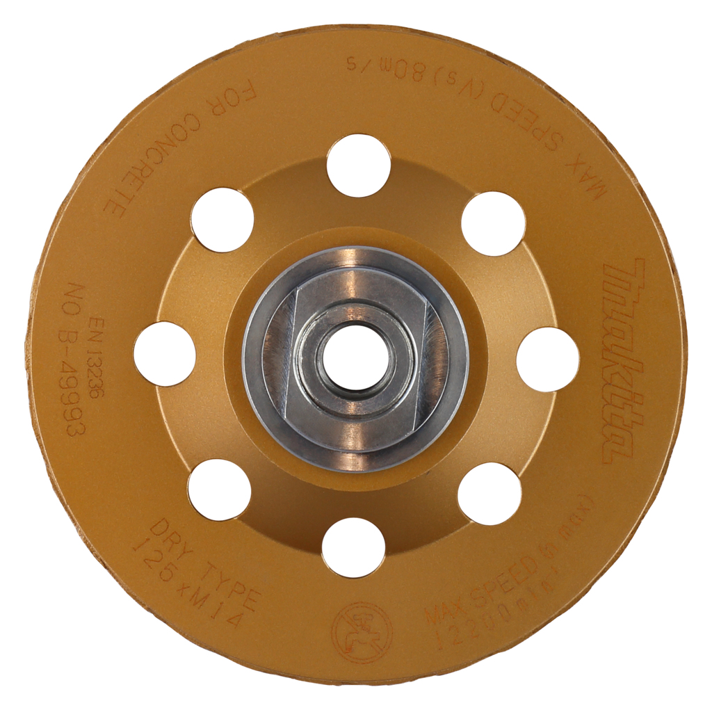 Diamant komschijf 125mm fijn