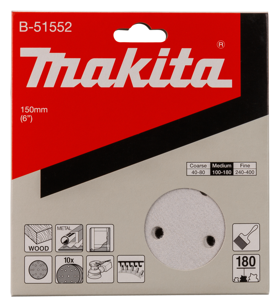 Schuurschijf 150mm A180 velcro