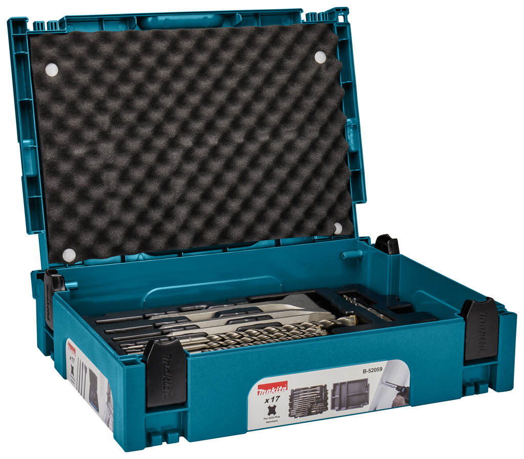 B2S: Betonboor-/beitelset 17-delig