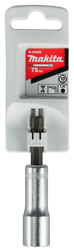 Dop hol/extra diep 10x75mm