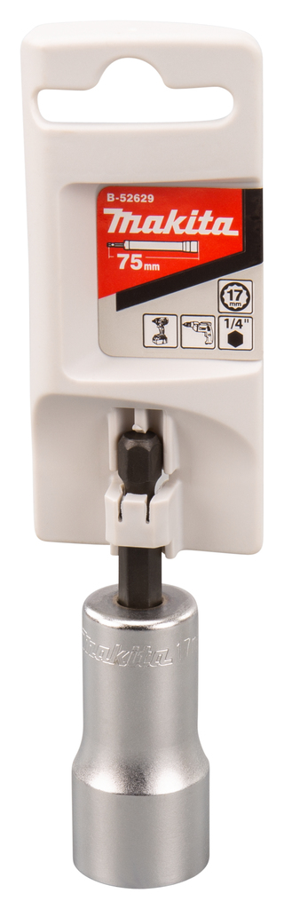 Dop hol/extra diep 17x75mm