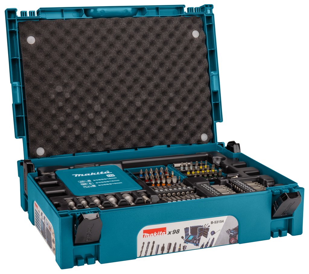 Boor-/schroefbitset 98-delig 