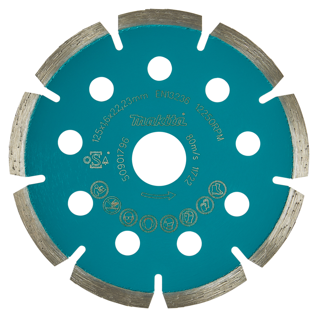 Diamantschijf 125x22,23x1,6mm