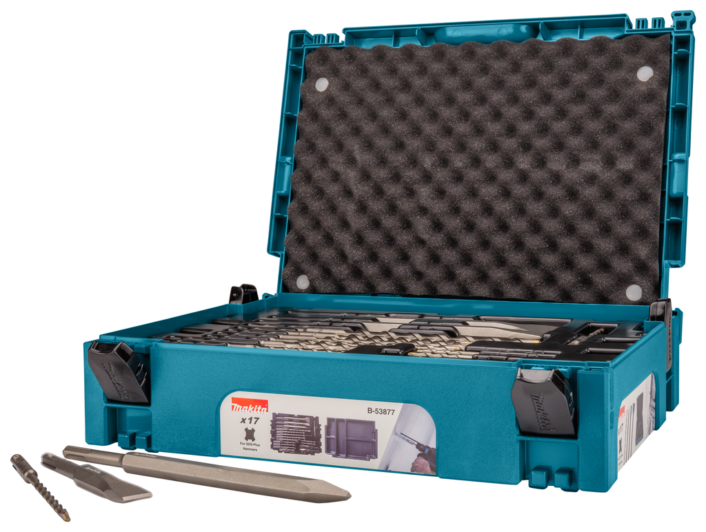 B2S: Betonboor-/beitelset 17-delig