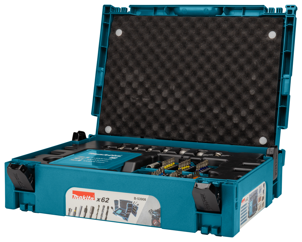 Boor-/schroefbitset 62-delig