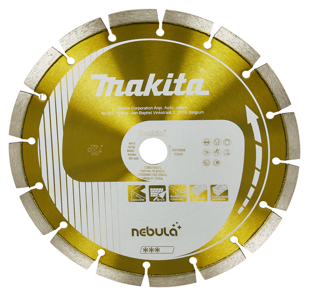 Diamantschijf 230x22,23x2,4mm oranje