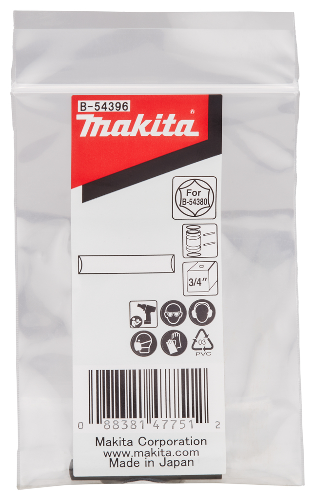 Grondbooradapterpen 3/4"