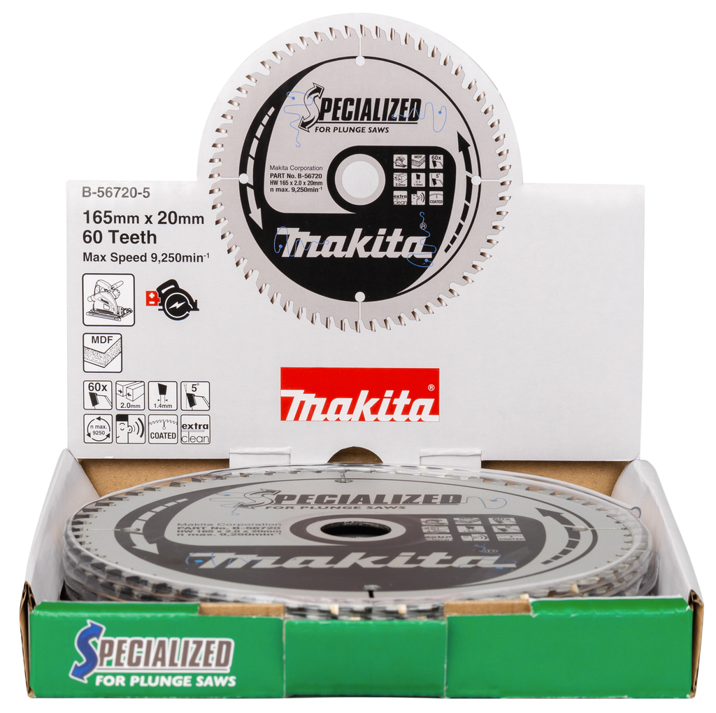 Invalcirkelzaagblad gemelamineerd (display 5 stuks)