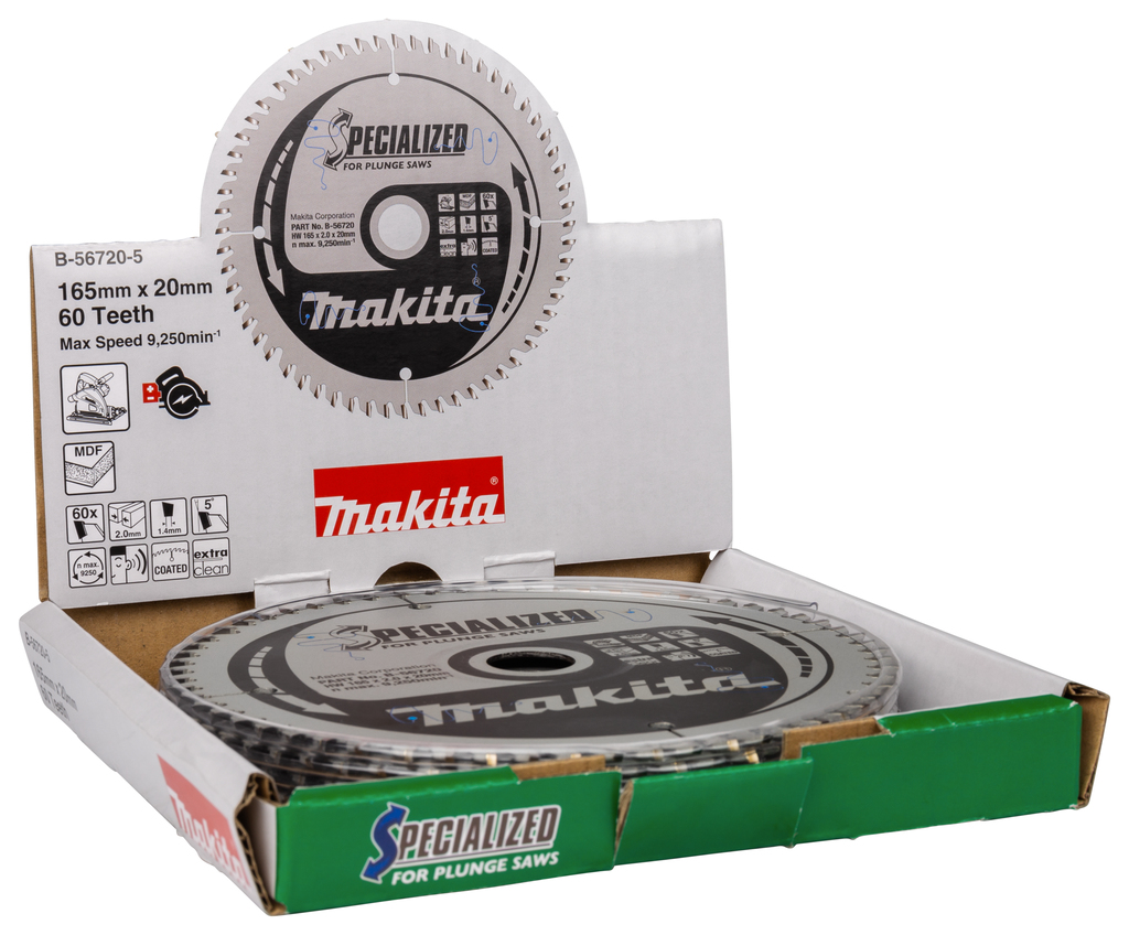 Invalcirkelzaagblad gemelamineerd (display 5 stuks)