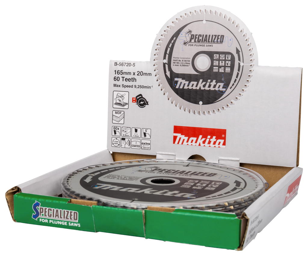 Invalcirkelzaagblad gemelamineerd (display 5 stuks)