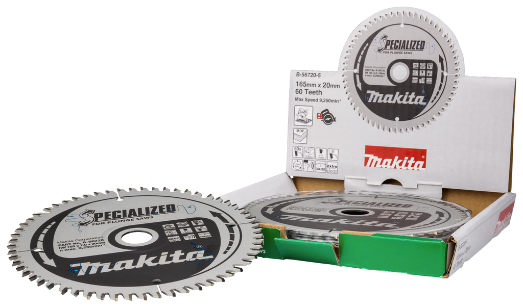 Invalcirkelzaagblad gemelamineerd (display 5 stuks)