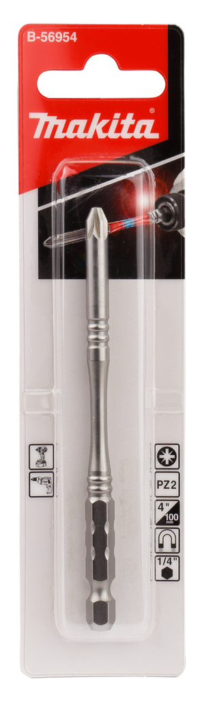 Schroefbit PZ2x100mm extra smal