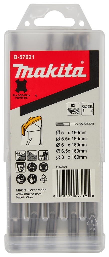 B2S: Betonboorset 5-delig