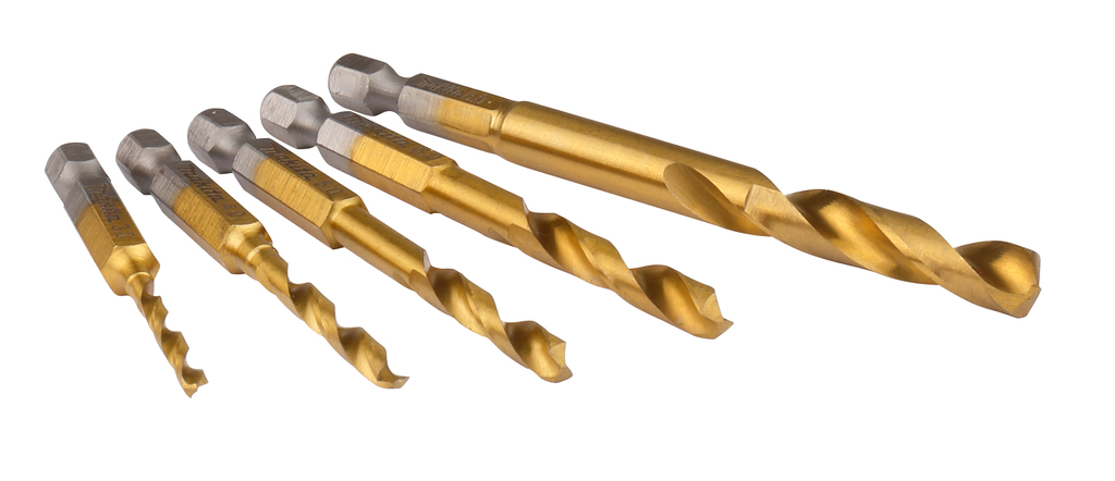 Metaalboorset 5-delig