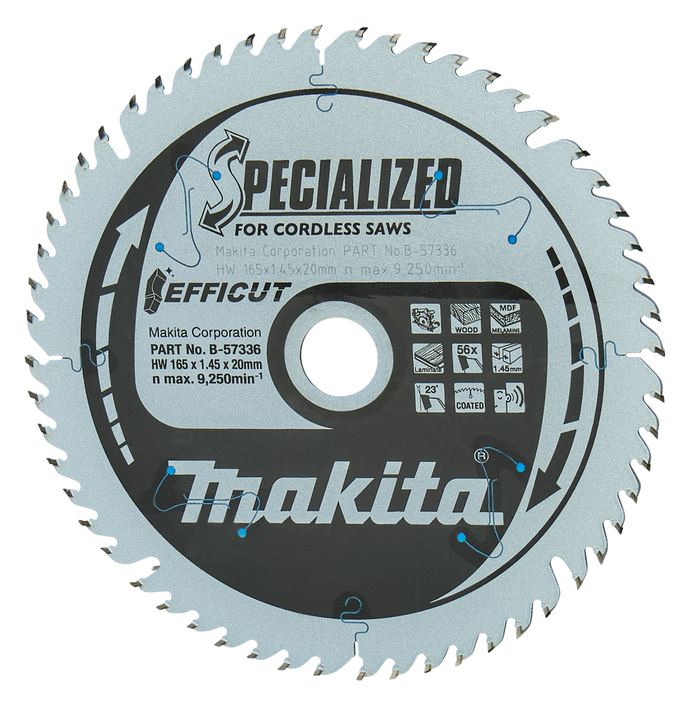 Twin-Pack Cirkelzaagblad Hout Efficut