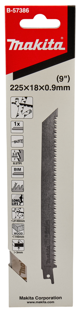 Reciprozaagblad Levend Hout 205mm